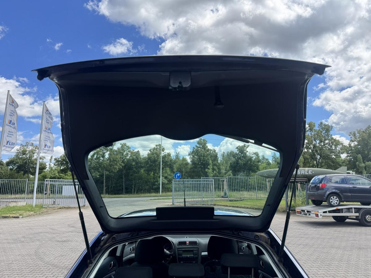 Skoda Octavia 2 1Z original Heckklappe mit Heckscheibe Flie&szlig;heck LF5Q Stormblau Metallic Bj.2008